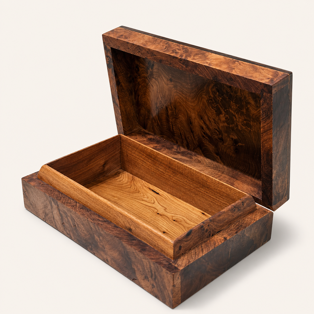 Moroccan Inlaid Wood Keepsake Box